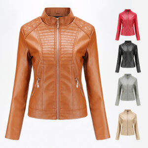 Women’s motorcycle leather jacket