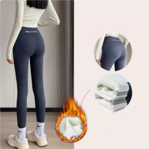 Lamb Fleece Leggings For Women