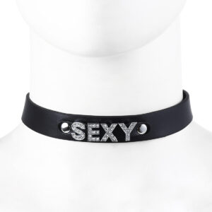 SexyAccessory Leather Neck Scarf