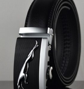 Men Automatic Buckle Leather Belts