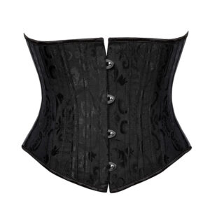 Jacquard steel frame corset