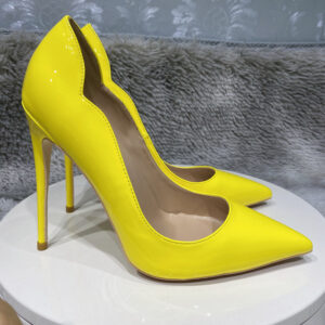 Women’s Patent Leather With Ultra-thin Heels And High Heels