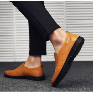 Casual Leather Shoes Korean Fashion Men’s Leather Shoes