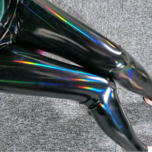 Spring And Autumn New Tight Leather Pants High Waist Women’s Mirror Bright Leather Colorful