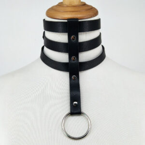 European And American Collar Necklace Leather Accessories