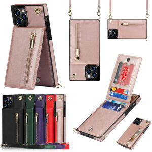 Leather Case Card  12 Messenger Phone Case Explosive Style