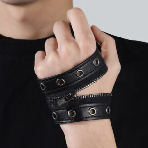 Punk Jewelry Cattle Leather Bracelet Women