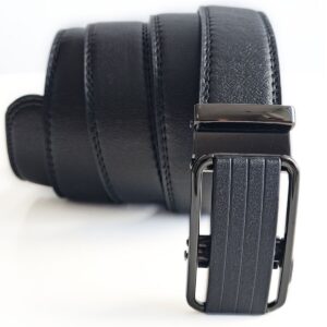 Men’s Ratchet Belt Leather Mens Belt With Slide Buckle Ratchet Belts For Men USA