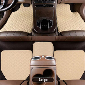 Simple Home Leather Car Multifunction Mat Suit