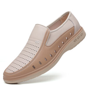 Soft Leather Soft Bottom Men Daily Casual Leather Shoes