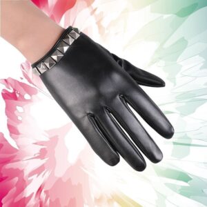 Stylish Leather Ladies Mercerized Lining Gloves