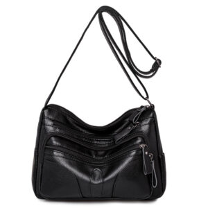 Large Capacity Pu Leather Shoulder Cross Body Bags