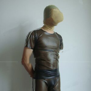 Latex Seamless Suffocation Head Cover