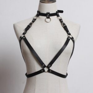 Gothic Harajuku Harness Cage Bra Underwear