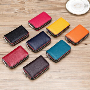 Men’s And Women’s Leather Card Holders