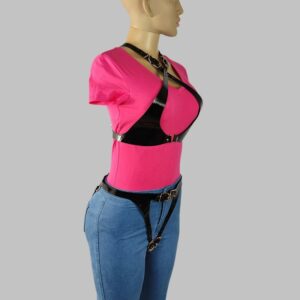 Goods Slim-fit Bundled Leather Bondage Clothes Sexy Tube Top Clothes