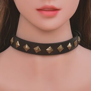 Punk Toy Vintage Rivet Leather Collar