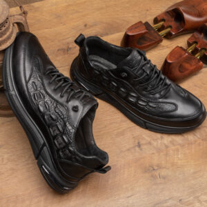 Men’s Leather Sneakers With Fashionable Personality