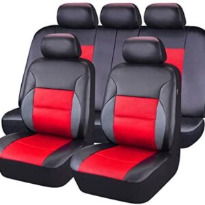 Auto Artificial Leather 5-seater Car Stitching Leather Seat Cover