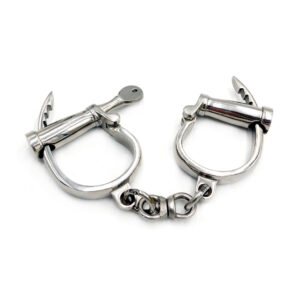 Stainless Steel Unisex Horseshoe Handcuffs