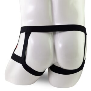 Men’s Thong Patent Leather Double Ding Open Gear