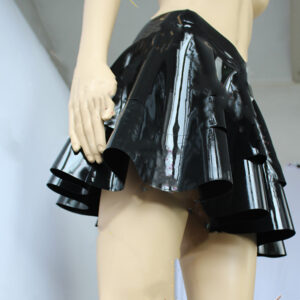 Women’s Double Layer Latex Short