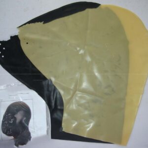 Latex Seamless Suffocation Head Cover