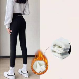 Lamb Fleece Leggings For Women