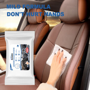 Car Leather Cleaning Wipes Wash-free Cleaning Decontamination