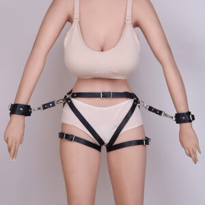 Belly Band Handcuffs Nightclub Performance Clothing