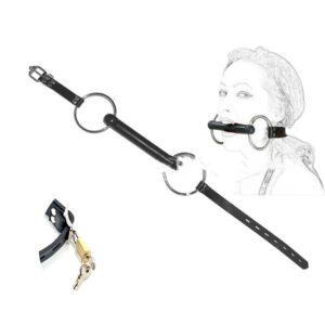 Women’s Simulation Lengthened Rubber Mouth Cup Ball Gag