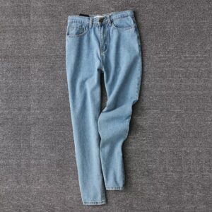 Vintage Women Boyfriend Women’s Jeans Mom High Waist Jeans Blue Casual Pencil Korean Pants Street Jeans