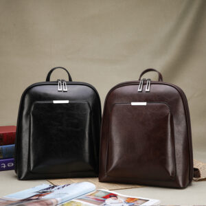 Wild PU leather backpack