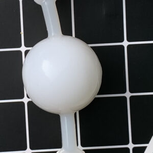 White Mouth Plug Ball Prop Toy