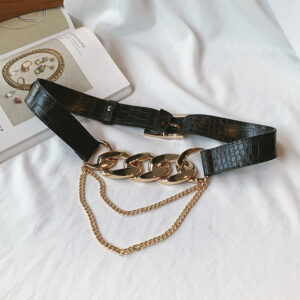 Versatile casual PU belt