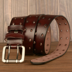 Men’s Belt Leather Personality Belt Men’s Casual Jeans Belt