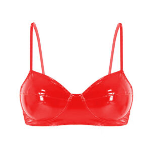 PVC Patent Leather Bra