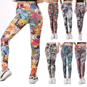 Doodle sport yoga pants