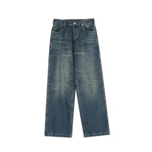 Fashion American Retro Washed Jeans Men