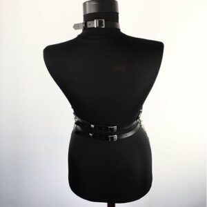 Leather belt chain costumes accessories