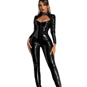 Patent Leather Shiny Women’s Overall