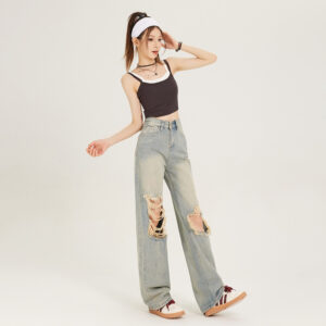 Fashion Personality Retro Jeans For Women