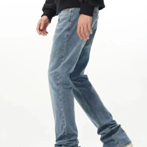 Fashion Personality Straight Fit Jeans Men